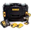 DeWalt trapano avvitatore a percussione a batteria DCD709D2T 18 V 2 Ah