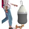 Generic Ciotola per acqua portatile per cani - Forniture di acqua potabile per cani con moschettone | Distributore d'acqua per piccoli animali domestici da 400 ml, da viaggio per cani, per bere, man