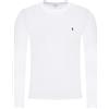 POLO RALPH LAUREN Ralph Lauren T-Shirt Uomo Bianco LS Crew Neck