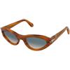 Persol PO0052S 960/3A | Occhiali da Sole Graduati o Non Graduati | Prova Online | Plastica | Cat Eye, Ovali / Ellittici | Marrone | Adrialenti