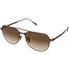 Persol PO5003ST 800351 | Occhiali da Sole Graduati o Non Graduati | Prova Online | Unisex | Titanio | Pilot | Marrone | Adrialenti