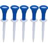 Alomejor 5 Pezzi di Supporto per Tee da in Plastica, Lunghezza 85 Mm, Vite Esagonale Regolabile, Accessori per L'allenamento del