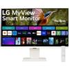 LG MyView Smart Monitor 32SR83U-W.AEU All-in-One 32, piastrella IPS risoluzione FHD (3840x2160), 5ms GtG 60Hz, HDR 10, DCI-P3 95%, inclinabile, regolabile in altezza