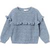 NAME IT NMFOSMINNA LS Knit, Maglione Lavorato a Maglia Bambina, Wild Wind,