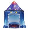 ZimiTeda Tenda da gioco Razzo Playhouse per bambino Indoor Outdoor grande tema astronauta pop-up portatile
