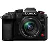 Panasonic Lumix DC-GH7ME Fotocamera Mirrorless Micro Quattro Terzi, Obiettivo Lumix G Vario H-FS12060, 25,2MP, Video C4K/4K 4:2:2 60/50p, Phase Hybrid AF, Active IS, ProRes RAW HQ, Mirino OLED, Nero