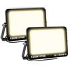 SKYWORLD 2 Pezzi Faretto Led da Esterno, 150W 15000LM Faretti a LED