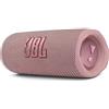 JBL Flip 6 Speaker Bluetooth Portatile, Cassa Altoparlante Impermeabile e Antipolvere IPX67, Compatibile con JBL PartyBoost, Fino a 12h di Autonomia, Rosa