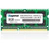 D DUOMEIQI 8GB PC3l-12800 DDR3L 1600MHz sodimm ddr3-12800 pc3-1600 8gb RAM Unbuffered Non-ECC 1.35V CL11 2Rx8 Dual Rank 204 Pin SODIMM Computer Portatile Memorie Module Upgrade DUOMEIQI