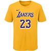 NIKE T-SHIRT LAKERS JAMES BAMBINO