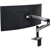 ERGOTRON Braccio per monitor Ergotron ErgoXS LX, supporto per scrivania, alluminio