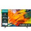 Hisense Smart TV 50 Pollici 4K Ultra HD Display QLED Sistema Vidaa DVBT2/C/S2 Classe E Wi-Fi colore Nero - 50E79NQ