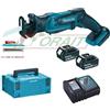 Makita DJR183RTJ SEGHETTO DIRITTO 18V +2 batt. + caricabatt.