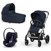 Cybex Gold - Cybex Gold Trio New Balios S Lux Ocean Blue Telaio Silver Con Cloud G 2025