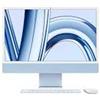 Apple Pc All in One 23.5 Apple iMac MQRC3T/A 4.5K Ultra HD 8GB/256GB SSD/Apple M 3rd Gen/macOS Sonoma/Blu