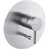 Newform - X - Steel miscelatore doccia 2 uscite con incasso universale - 69670EX + 10843