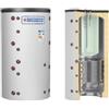 Cordivari Termoaccumulatore Combi 2 WC 1000 L con Coibentazione Morbida Smontabile in Polywarm ,
