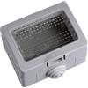 Ettroit Cassetta esterna 3 moduli custodia IP55 per pulsanti compatibile anche con Matix