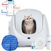 Catlink Baymax-Lite Lettiera autopulente per gatti, controllo della salute del vostro gatto, telecomando APP, anti-blocco, antiodore, 4 modalità di pulizia, adatta per gatti da 1,5 a 10 kg