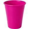 50 Bicchieri In Plastica Fucsia Da 200 Ml