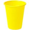 50 Bicchieri In Plastica Giallo Da 200 Ml