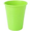 50 Bicchieri In Plastica Verde Da 200 Ml