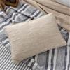 furn. Yard Cove - Cuscino imbottito in cotone a coste con piume