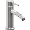 BOSSINI - NOBU miscelatore monocomando per bidet acciaio spazzolato - INZ202