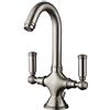 BOSSINI - LIBERTY miscelatore monoforo per lavabo con bocca girevole - Z001301 : Finitura - Nichel Spazzolato