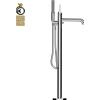 BOSSINI - APICE gruppo vasca a pavimento con doccetta - Z00581 : Finitura - Oro