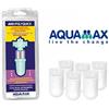 Aquamax Ricarica di Polifosfati per Filtro Anticalcare Maxpolyquick 6 Cartucce ,