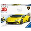 Ravensburger - Puzzle 3D: Lamborghini Giallo, Modellini Auto da Costruire, Regali Festa del Papà e Regalo Bambino 8 Anni, Modellismo da costruire Adulti, Modellino Lamborghini Huracan EVO, 156 pezzi