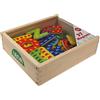Lena 65823 - Lettere magnetiche in Legno, 37 Pezzi