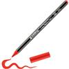 edding 4200 Pennarello per porcellana - rosso - 1 penna - punta pennello 1-4 mm - per dipingere e decorare la ceramica, porcellana - lavabile in lavastoviglie, inchiostro opaco, asciugatura rapida,