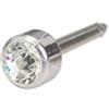 BLOMDAHL FORALOBO ST BEZEL 4MM CRYSTAL 1pz