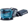 Makita DBO180RFE - Lijadora rotorbital 18V 125mm 3,0 Ah