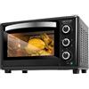 Cecotec Forno da tavolo Bake&Toast 3090 Black Gyro, 30 l, 1500 W, 5 funzioni diverse, include girarrosto, luce interna, vassoio raccogli briciole.