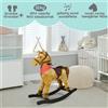 Infantastic® Cavallo a Dondolo Bambini Unicorno Peluche Cavallino Cavalluccio