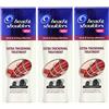 Head & Shoulders 3 x testa e spalle anticaduta capelli rinforzanti resistenza dei capelli tonico 125 ml