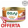 Oasy Cat Caprice Mousse Gattini con Salmone - Lattina Da 85 Gr - CONFEZIONE RISPARMIO