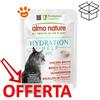 Almo Nature Cat HFC Hydration Help Brodo di Pollo con Filetti di Pollo - Bustina Da 50 Gr - CONFEZIONE RISPARMIO