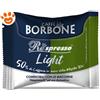 Borbone Caffè Capsule Nespresso - Miscela Light - Confezione Da 50 Capsule