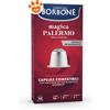 Borbone Caffè Capsule Nespresso in Alluminio - Magica Palermo - Confezione Da 10 Capsule