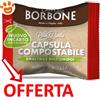 BORBONE Caffè Don Carlo Miscela ROSSA - Caffè in Capsule Compostabili Compatibili con Lavazza A Modo Mio - Confezione Da 50 Capsule - CONFEZIONE RISPARMIO