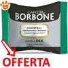 BORBONE Caffè Miscela DEK, DECAFFEINATO - Caffè in Capsule Compatibili con Espresso Point - Confezione Da 50 Capsule - CONFEZIONE RISPARMIO