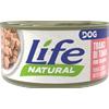 Life Dog - Naturale con Tranci di Tonno con Salmone - 90 gr