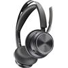 POLY - AUDIO Poly - Voyager Focus 2 UC USB-C Headset (Plantronics) - Bluetooth Dual-Ear (Ster