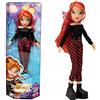 Winx Club Bloom | Bambola di Moda Stile Nero-Rosso