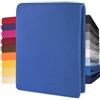 CelinaTex Lucina Lenzuolo Elasticizzato Topper spessori per Letto Contenitore Cotone 140x200-160x200 cm Blu Royal