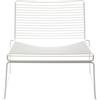 Hay - Poltrona bassa Hee - Bianco - Acciaio laccato - Designer Hee Welling
